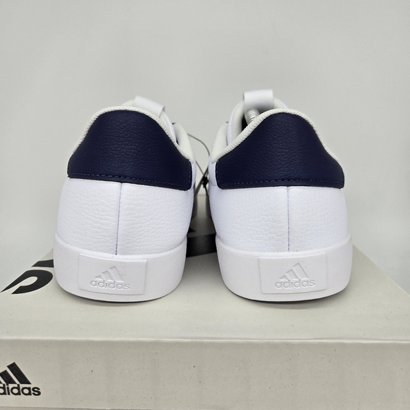 New adidas Vl Court 3.0 White Team Navy Blue Scarlet IF4465 Men\'s Shoes Size 8 main image 4